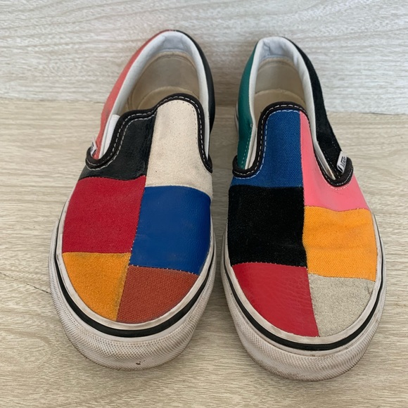 Vans Patchwork Slip Ons - Picture 3 of 8
